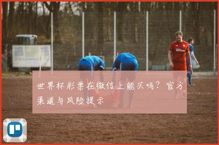 世界杯彩票在微信上能买吗？官方渠道与风险提示