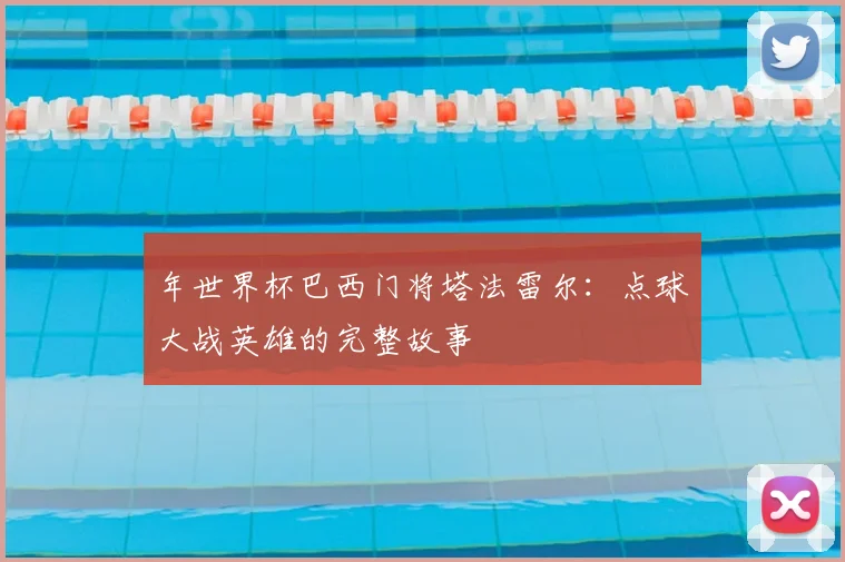 年世界杯巴西门将塔法雷尔：点球大战英雄的完整故事