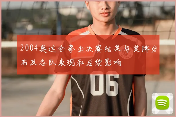 2004奥运会拳击决赛结果与奖牌分布及各队表现和后续影响